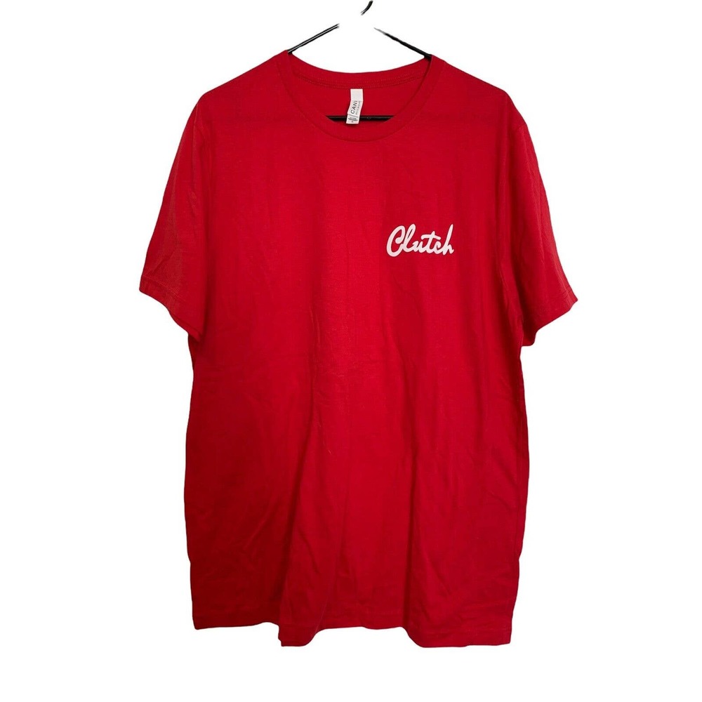 Rideclutch Clutch T-shirt Red Size XL Extra Large